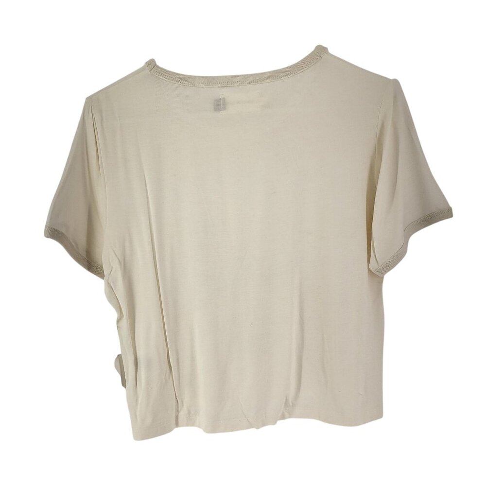 Honor The Gift Women's Cropped T-Shirt Short Sleeves XL Rayon Spandex 2-Pk NWT - Picture 14 of 15